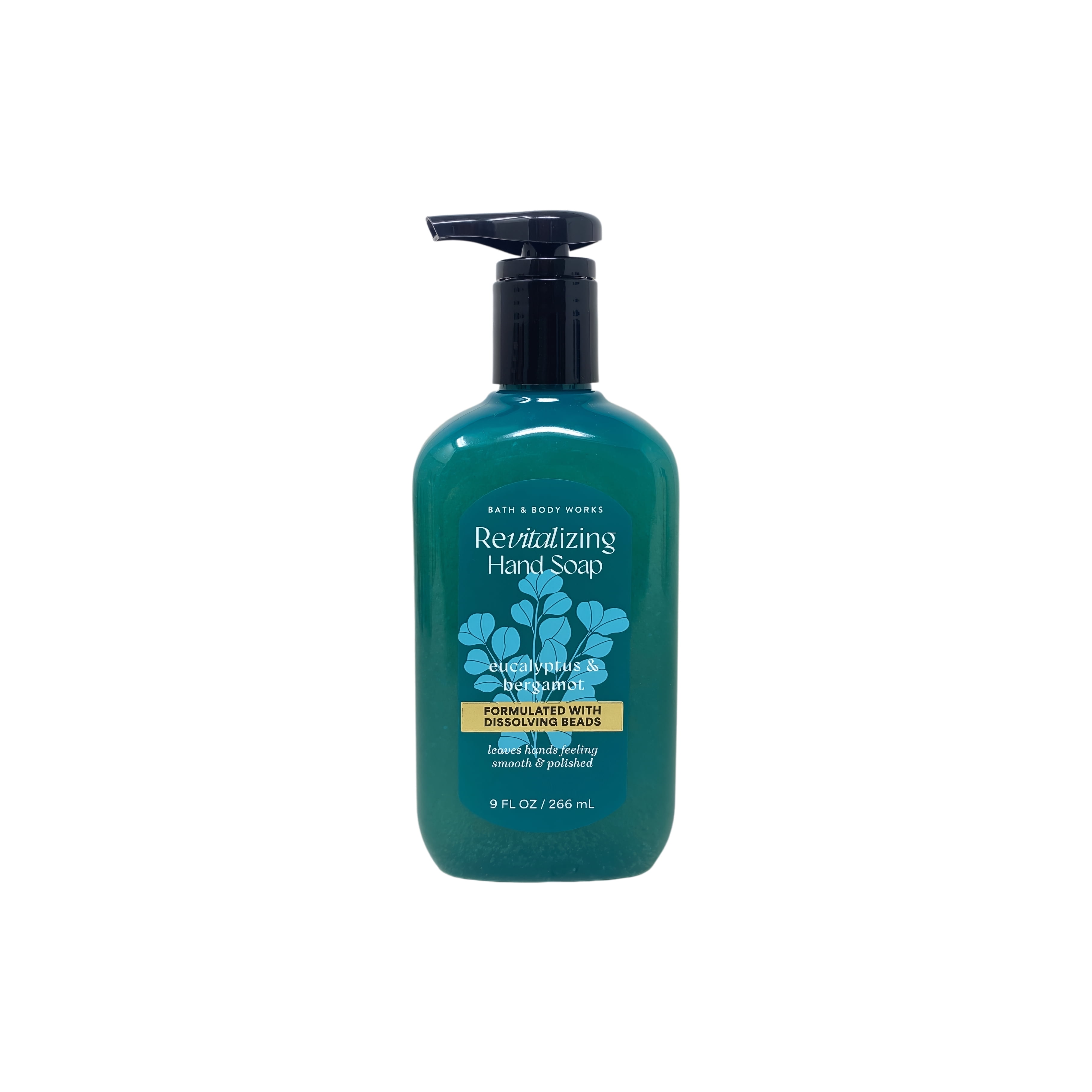 Bath & Body Works Eucalyptus & Bergamot 2 Revitalizing Gel Hand Soap with an Aloe Vera Mini Soap