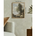 thumbnail image 5 of Drsoum Vintage Landscape Wall Art Rustic Retro Framed Nature Scenery Prints Farmhouse Classic Decorations for Dining Room Home Office 8x10in Natural Framed, 5 of 6