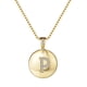 thumbnail image 1 of Collar para mujer, joyería para mujer, collar con colgante de 26 letras para San Valentín, collar con letras de moda, joyería para bodas, pendientes y collar., 1 of 3