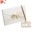 thumbnail image 2 of Shisuyan Beach Style Guest Sign In Book DIY Message Book Attendance Book for Engagement Wedding Ceremony with Pen and Pen Holder, 2 of 9