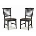 thumbnail image 1 of Homestyles Arts & Crafts Wood Dining Chair in Ebony (Set of 2), 1 of 2