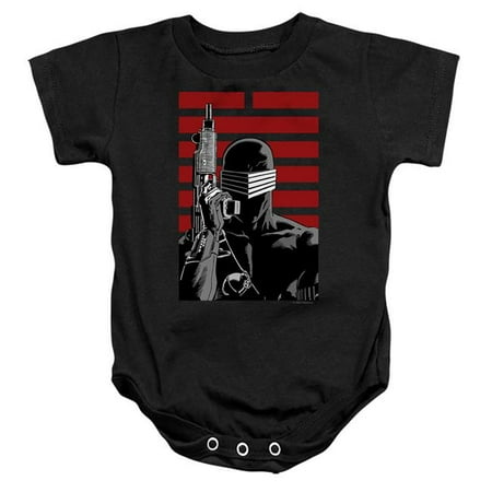 

Trevco HBRO926-SS-2 G.I. Joe & Snake Eyes Ninja-Infant Snapsuit Black - Medium - 12 Month