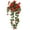 Red, variant on Nnndbs Artificial Geranium Hanging Basket Plant, UV Resistant Fake Flower Vine for Outdoor Porch Patio, Faux Red Flowering Plant for Hanging Basket Home Decor