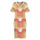 thumbnail image 4 of Vestido de noche Sherbet Wave para mujer, largo ancho con refuerzos, moderno, corto y desenfadado., 4 of 7