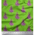 thumbnail image 1 of Soimoi Green Cotton Voile Fabric Semi Circle Geometric Decor Fabric Printed Yard 42 Inch Wide, 1 of 5