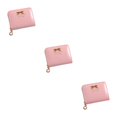 thumbnail image 2 of Sonducket Cartera compacta y elegante con tarjetero para el día a día Cartera Tarjetero Carteras pequeñas Monedero rosa Type1 NO1, 2 of 6