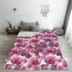 thumbnail image 5 of Balery Orchids Flowers Manta de Felpa Suave y Acogedora – Cobija de Franela Aterciopelada para Cama, Lavable y Cálida para Sofá, Mascotas, Transpirable-80"x60", 5 of 7