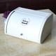thumbnail image 3 of Panera de acero inoxidable con tapa enrollable - Rosa/Blanco/Negro, 3 of 8
