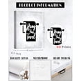 thumbnail image 2 of Bathroom Wall Decor | Canvas Wall Art with Wooden Frames | Funny Toilet Signs Quotes Wall Decor | Small Bathroom Pictures for Wall | Set of 4 | 8x10 inch(Framed), 2 of 6