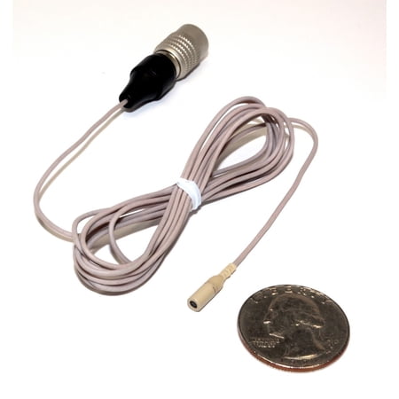 SP-CB-01 - Master Series by Sound Professionals - Subminiature Omnidirectional Condenser Lavalier Microphone for Audio Technica Unipack Wireless Systems