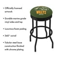 thumbnail image 3 of Trademark Gameroom Jeep Willys Green Black Ribbed Barstool, 3 of 5