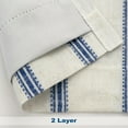 thumbnail image 2 of Cortinas DriftAway, mezcla de lino, opacas, 137 x 137 cm, color azul marino, 2 of 9