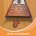 thumbnail image 4 of MOVTOTOP 1Set Smooth Operation Cuckoo Clock Movement Replacement Part ABS Material Brown 19In, 4 of 8