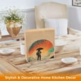 thumbnail image 6 of Yayeee Napkin Holder for Table Kitchen Paper Tissue Organization, Astronaut in Rain, 6 of 8
