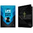 thumbnail image 1 of NLT Boys Life Application Study Bible, TuTone (LeatherLike, Neon/Black, Indexed), 1 of 1