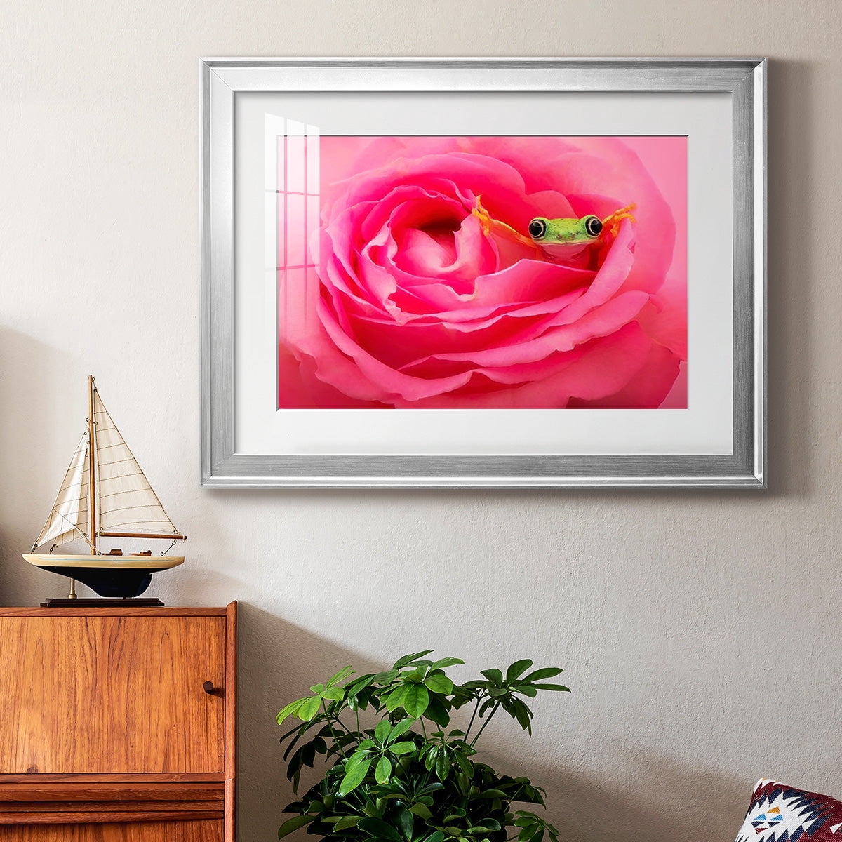 Hanging On VIII Premium Framed Print - Ready to Hang