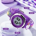 thumbnail image 2 of A ALPS Kids Watches 3D Cartoon Wristwatch for Girls Boys Digital Waterproof Wristwatch with 7 Color Lights Birthday Christmas Gift for Kids Ages 3-12, 2 of 7