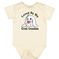 thumbnail image 3 of Inktastic Loved by My Great Grandma Bunny Rabbit Boys or Girls Baby Bodysuit, 3 of 5