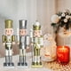 thumbnail image 4 of Marioneta de cascanueces de 38 cm, decoración de escritorio, figuras de marionetas para fiestas 3pcs conjunto, 4 of 8