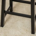 thumbnail image 5 of Toluca Saddle Wood Counter Stool (Set of 2), 5 of 5