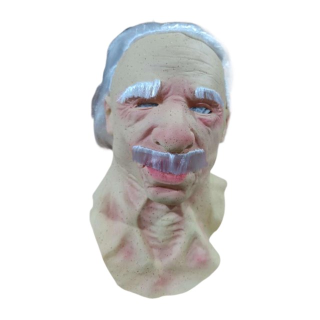 Máscara de anciano realista Hugo Estilo A Látex