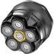 thumbnail image 1 of Afeitadora de cabeza DOAO, impermeable, húmeda, seca y calva, 6D LED, 1 of 8