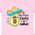 thumbnail image 4 of Inktastic My 1st Cinco De Mayo Avocado in Sombrero Boys or Girls Baby Bodysuit, 4 of 5