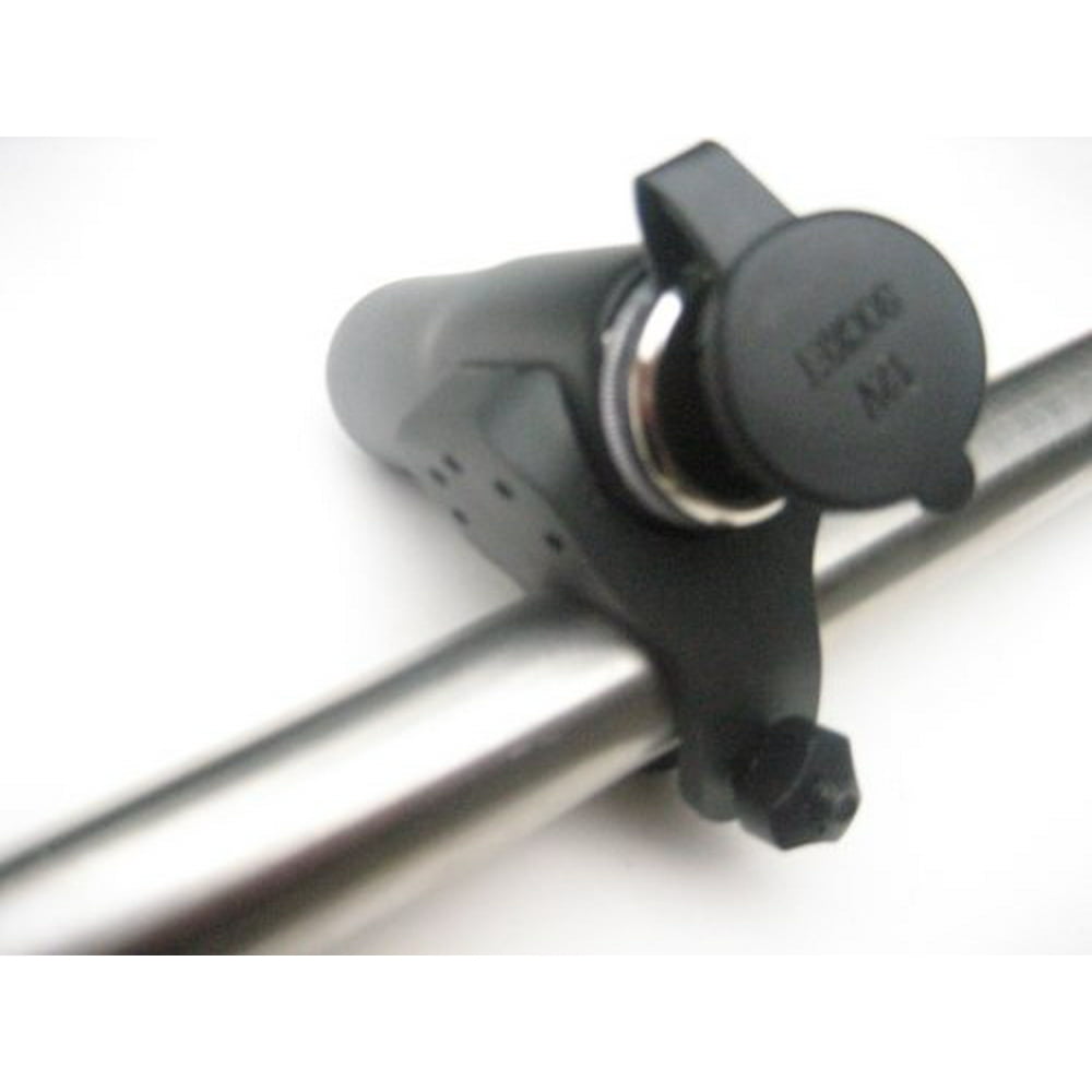 Motorcycle 12 Volt Cigarette Lighter Outlet Socket and Handlebar Mount