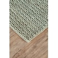 thumbnail image 3 of Feizy Durham Modern Solid, Green, 2' x 3' Accent Rug Handmade Reversible Casual Design Carpet for Living Dining Bed Room, 3 of 5