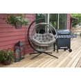 thumbnail image 5 of FlowerHouse FHOV100-SAND Hanging Ball Chair w/ Stand - Overland Sand, 5 of 5