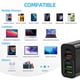 thumbnail image 3 of Cargador rápido cinco en uno de 65W, cargador USB C PD20w+PD15w, 3 of 5