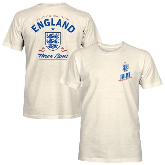 Men's 1863FC Natural England National Team The Flourish T-Shirt