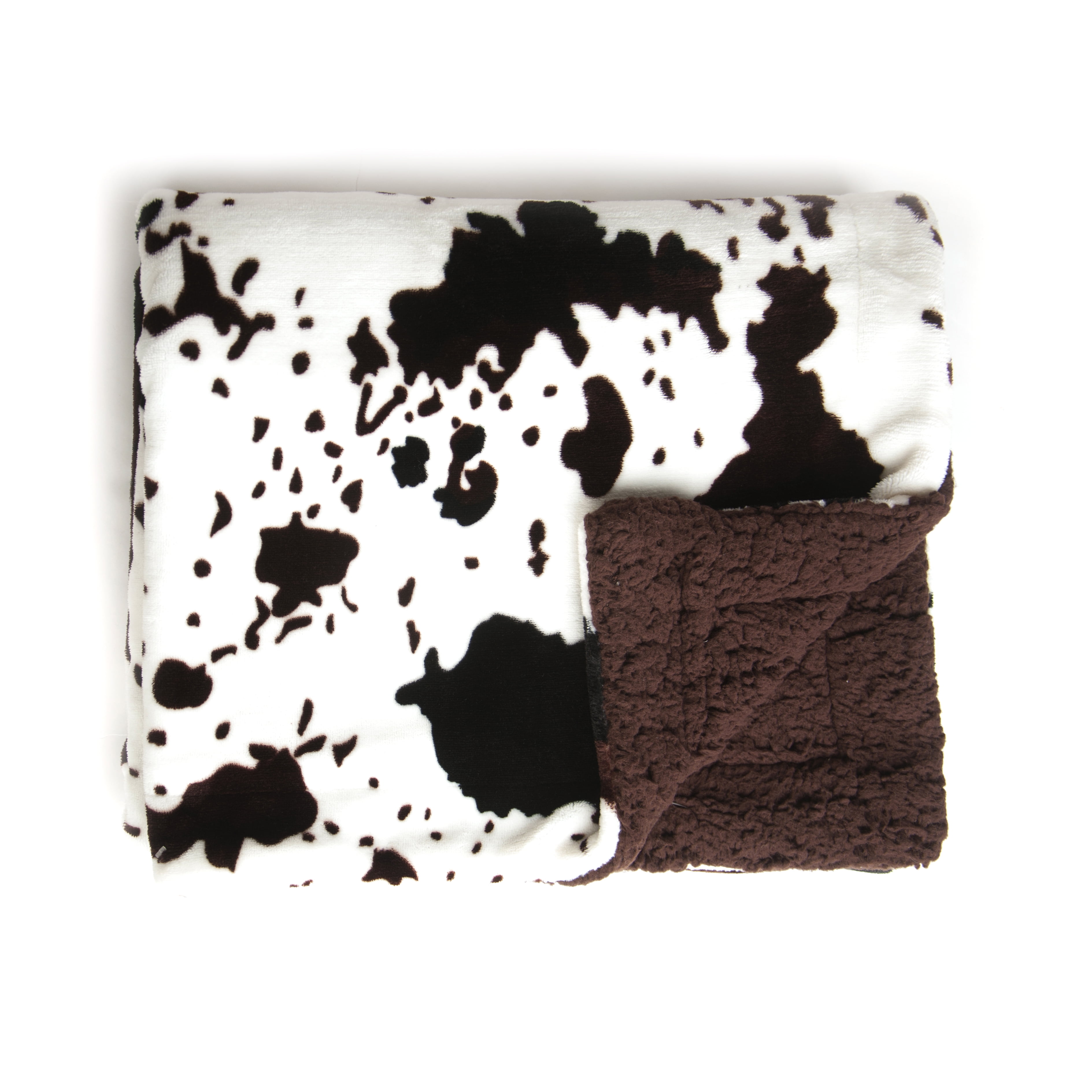 Tadpoles Cowhide Print Baby Blanket
