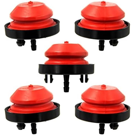 570682A Primer Bulb 951-10639A 751-10639 for MTD Craftsman Troy-Bilt Ryobi Bolens Snowblower TC-570682A, Fits Tecumseh AV520 HMSK100 HMSK105 HMSK110 (Pack of 5)