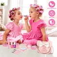 thumbnail image 2 of Kit de maquillaje Mibasies Kids para niñas de 3 a 8 años con monedero de ratón, 2 of 7