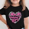 thumbnail image 2 of Zpanxa T-Shirts d'Été pour Filles Imprimé de la Fête de l'Indépendance Col Rond Manches Courtes Haut Polyester Spandex 7-8 Ans, 2 of 6