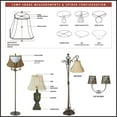 thumbnail image 5 of Royal Designs, Inc. Pleated Empire Chandelier Shade CS-111BG-6, Beige, 2.5 x 5 x 4.25, Pack of 6, 5 of 5