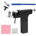 thumbnail image 3 of XIRQI 2026 New Ear Piercing Kit,Professional Ear Body Pierce Piercing Gun Reusable Tools Beauty Kit Set Painless Hole Piercing Machine with 98Pcs Stainless Steel Ears Studs for Ear Nose Navel (Black), 3 of 6
