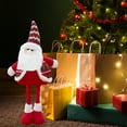 thumbnail image 1 of Figura Decorativa para Navidad con Piernas Flexibles Santa Claus, 1 of 5