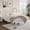 White, variant on MODERNLUXE Queen Size Wood Platform Bed,Retro Bed Frame with Gourd Shaped Headboard and Wooden Slat Support,Walnut