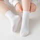 thumbnail image 4 of Kids' 3-Pack Solid Color Cotton Sports Socks for Boys and Girls - Moisture Wicking, Odor Resistant, Everyday Wear, 4 of 6