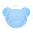thumbnail image 4 of WHAMVOX Silicone Toddler Silicone Plates Sucker Design 1Set, 4 of 8