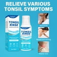 thumbnail image 6 of Tonsil Stone Remover, Natural Tonsil Stone Mouthwash or Oral Rinse Liquid to Help Soothe Tonsils, Mint Flavored Oral Mouthwash, Helps Soothe Tonsils, Eliminates Bad Breath, Dry Mouth Mouthwash, 6 of 8