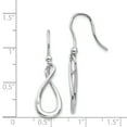thumbnail image 3 of SS White Ice .01ct. Diamond Earrings, 3 of 3