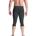 thumbnail image 6 of Breezora Compression Baselayer Shorts for Men Workout Running and Biking High Elastic Support Underwear with Seamless Comfort for Athletics XL Size Black, 6 of 10