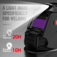 thumbnail image 2 of Casco de soldadura YESWELDER con oscurecimiento automático con ventilador y luz, 2 of 9