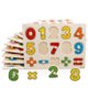 thumbnail image 3 of Rompecabezas de madera con letras de Luckky, tablero de rompecabezas de letras, rompecabezas del alfabeto Montessori, juguetes educativos de aprendizaje preescolar para edades de 1, 2 y 3 años en, 3 of 7