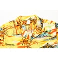 thumbnail image 4 of Palm Wave Mens and Big Mens Tropical Sunset Print Hawaiian Shirt, up to size 6XL, 4 of 5