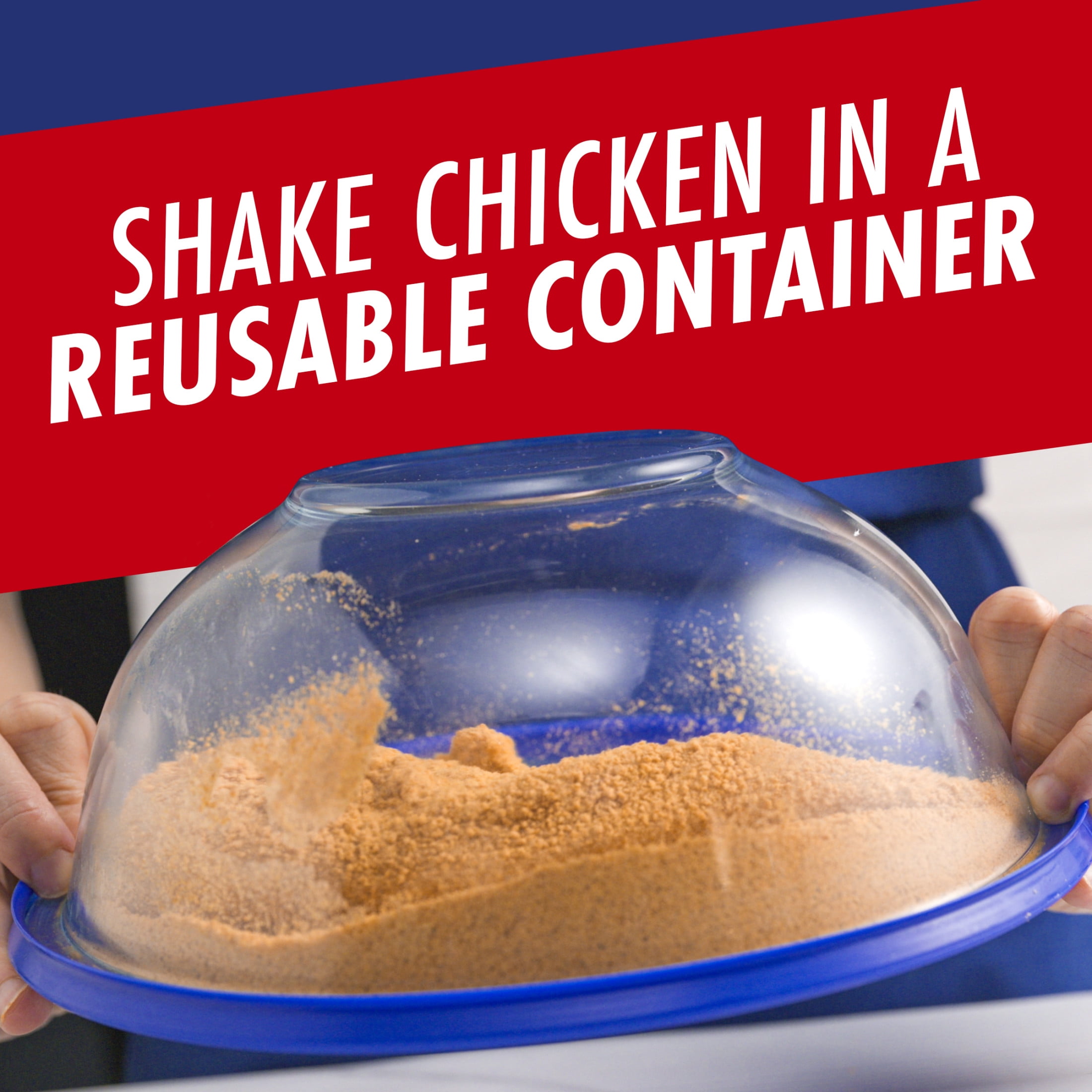 Shake 'N Bake Original Chicken Seasoned Coating Mix, 4.5 oz Box, 2 Count Packets