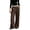 Brown, variant on Hvogkswy Wide Leg Dress Pants for Women Casual High Waisted Pleated Stretch Suit Pants Business Office Pants with Pockets, S-3XL